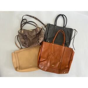 Lot of 4 Rebecca Minkoff Leather Hand Bags Purses Shoulder Bags AS IS